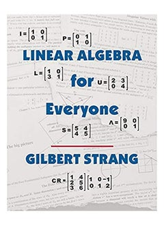 Linear Algebra For Everyone By Strang Gilbert Massachusetts Institute Of Technology Hardcover 