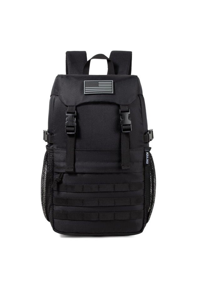 AZULDEZ Small Tactical Backpack 20L – Mini Military Molle EDC Daypack, Water Repellent Assault Pack for Hiking, Camping & Outdoor - Image 1