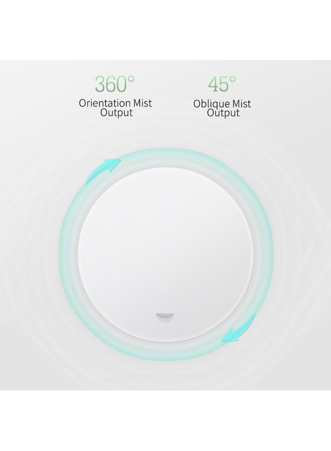 NIBEMINENT Wireless Oil Diffuser Air Humidifier White 18.6x18.6x14.3cm - Image 4