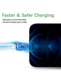 ELTRAZONE iPhone Charger Cable, 3Pack 3/2/1m [MFi Certified] Lightning Cord USB A Fast Charging Compatible with iPhone 12 Pro MAX Mini/11 X XS XR 8 Plus 7 Plus 6S Plus 5S SE iPod iPad Pro Touch  - Image 5
