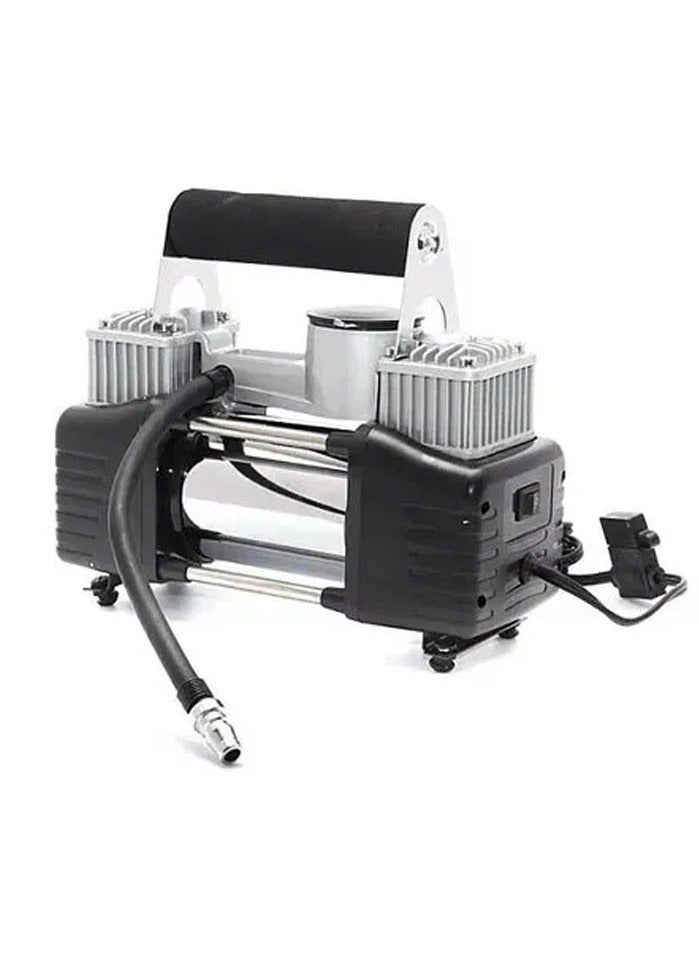 camel 628 4x4 Double Cylinder Tyre Inflator Portable Air Compressor Extension Coil air Hose with Pressure Gauge - Image 5