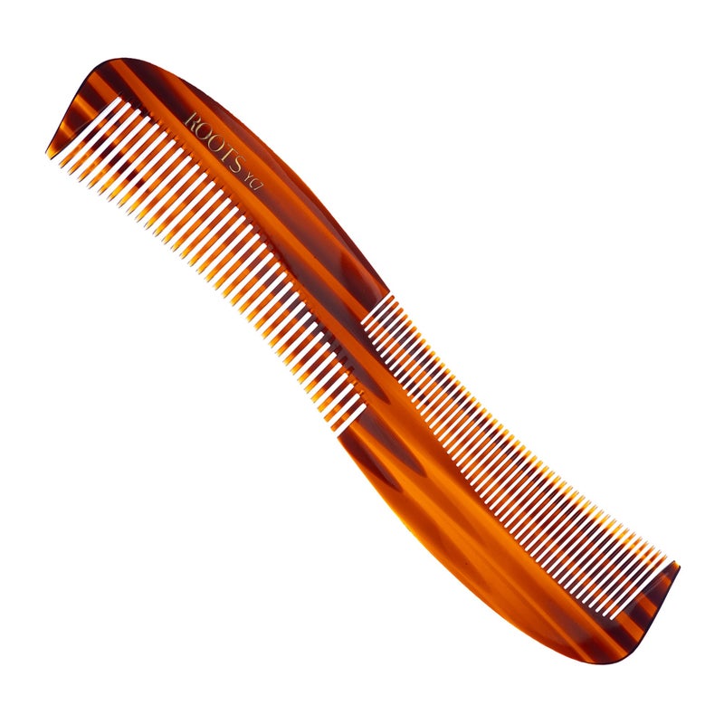ROOTS Yoga Hair Comb | Dual Teeth For Styling & Detangling | Rounded Teeth prevent Hair & Scalp damage | For Women with Straight & Wavy Hair | Wet & Dry use | Length - 8.5 Inch | Model No - YC7 - Image 5