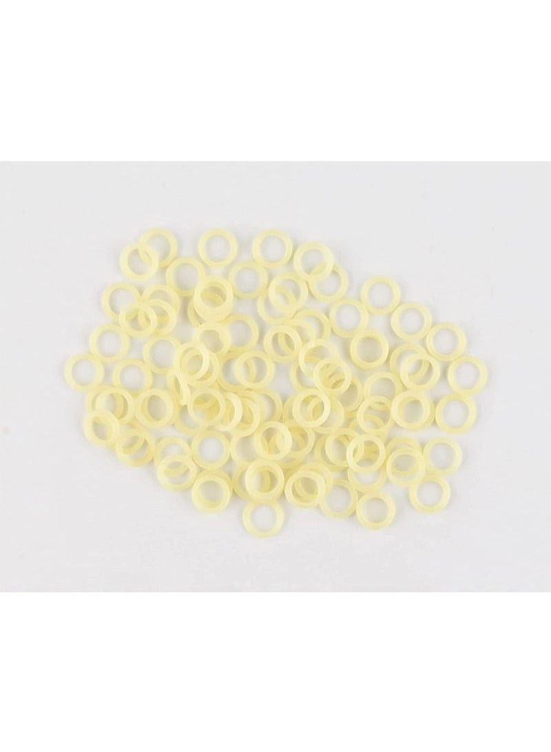 Generic 500pcs Orthodontic Elastic Bungee Bands 3.5oz Heavy Duty Rubber Dental Leashes Free Braces Elastic Pads (3/16 Inch 4.7mm)  - Image 5
