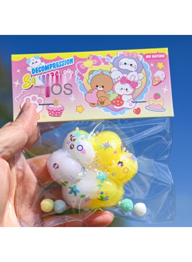 xozgdovg Ultra-Soft Cat Paw Stress Relief Toy 