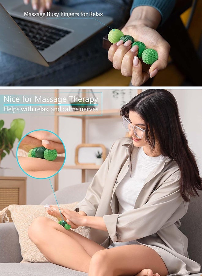 Organizer 4PCS Silicone Balls Fidget Toys for Adults & Teens, Stress Relief Sensory Toys for Autism ADHD Anxiety, Fun Textures Gadgets, Office Desk Toy, Stocking Stuffers for Women Men Teen Gift - Image 5