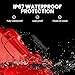 NANUK 909 Waterproof First Aid Box Empty Durable Medical First Aid Organizer Case IP67Rated Dustproof ImpactResistant and Floats 114 x 70 x 37 Red - Image 4