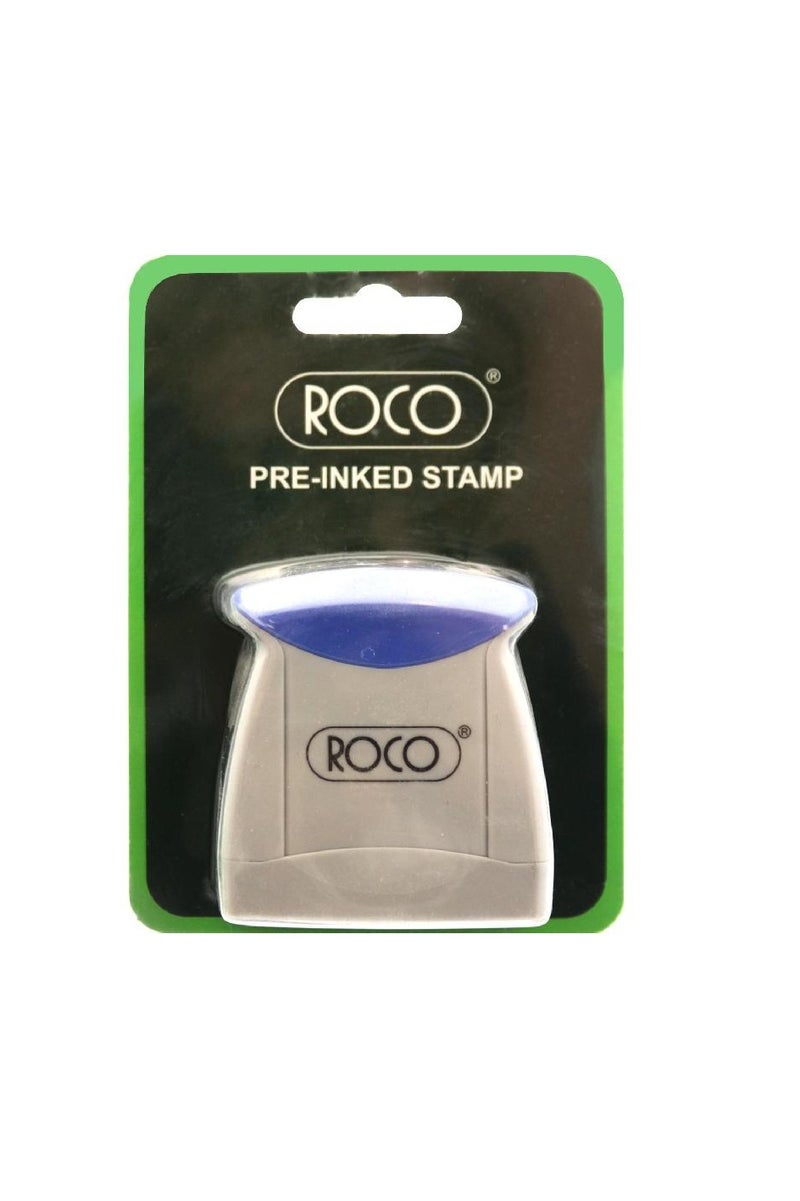 ROCO Self Inking Stamp "Faxed "English