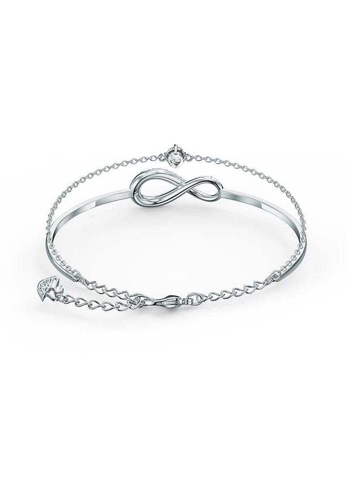 عام سوار إنفينيتي مطلي بحجر مرصع بالروديوم - Image 3