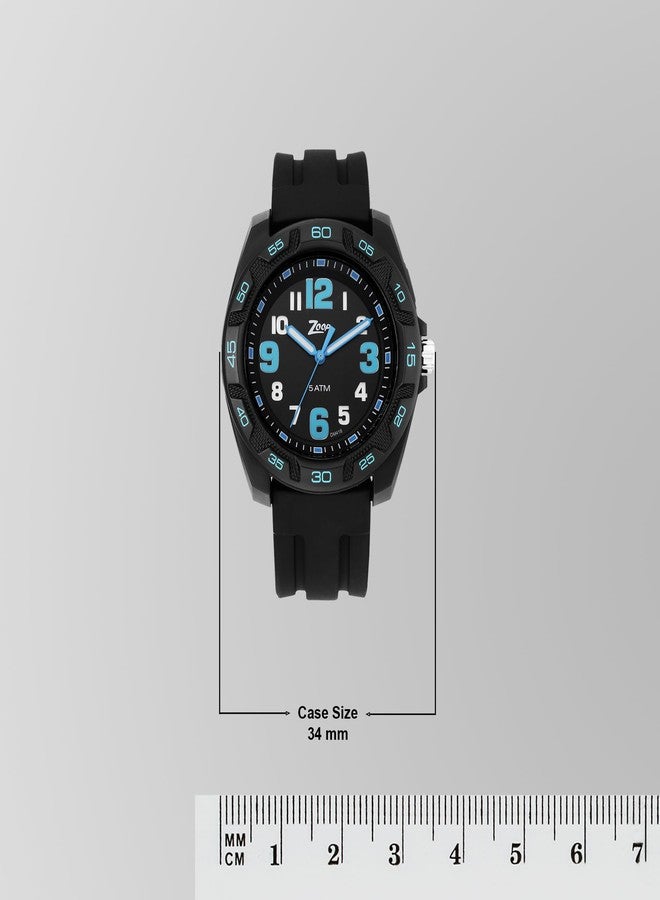 Zoop Analog Black Dial Unisex-Child Watch-16016PP02 - Image 4
