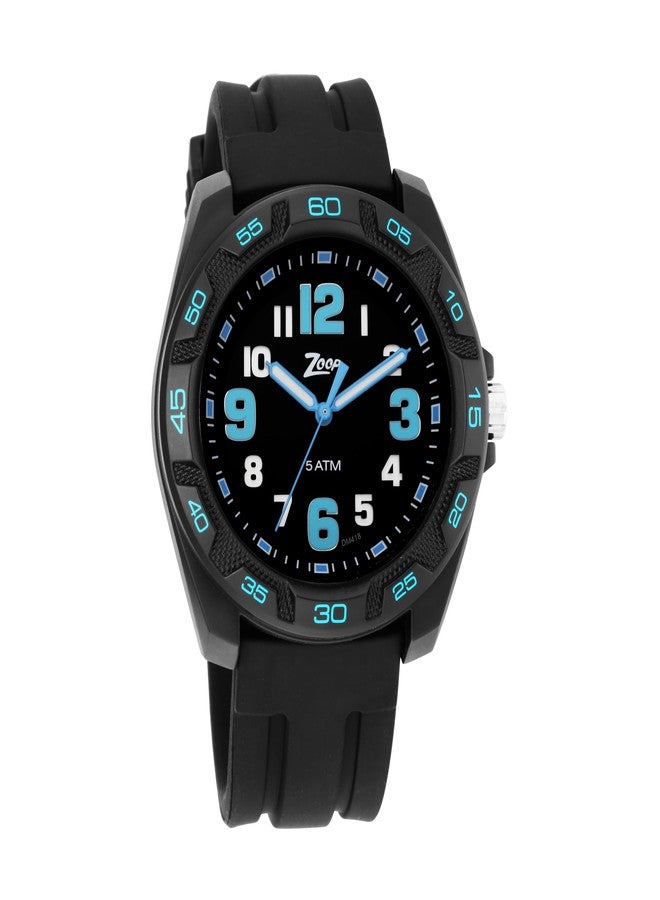 Zoop Analog Black Dial Unisex-Child Watch-16016PP02 - Image 1