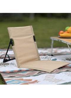 RATSAW Folding Chaise Lounge Chair Outdoors Beach Lounger with Adjustable Backrest Portable Sun Tanning Chairs Cozy Reclining Lounge Chair for Outside Beach Yard Patio Pool Deck  - Image 2