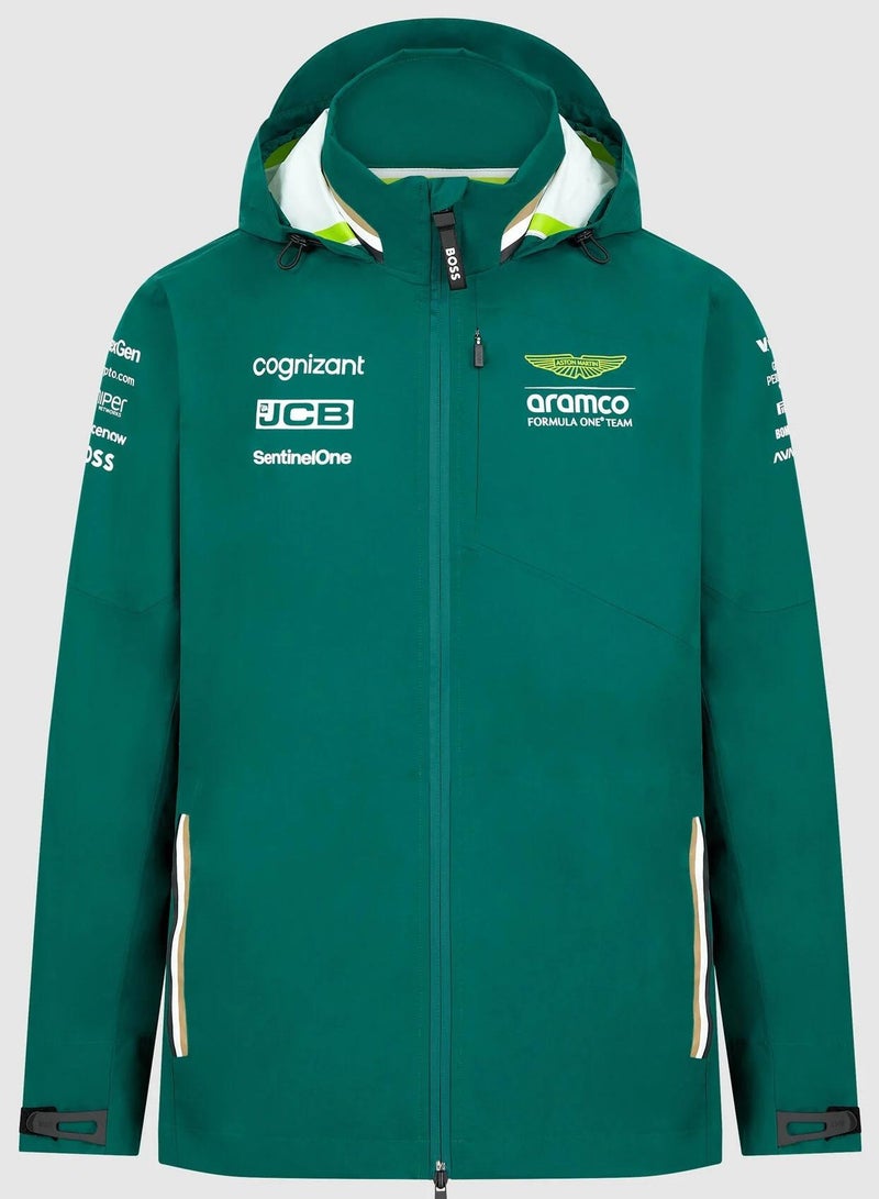 Aston Martin AMF1 RP TEAM RAIN JACKET - Image 1
