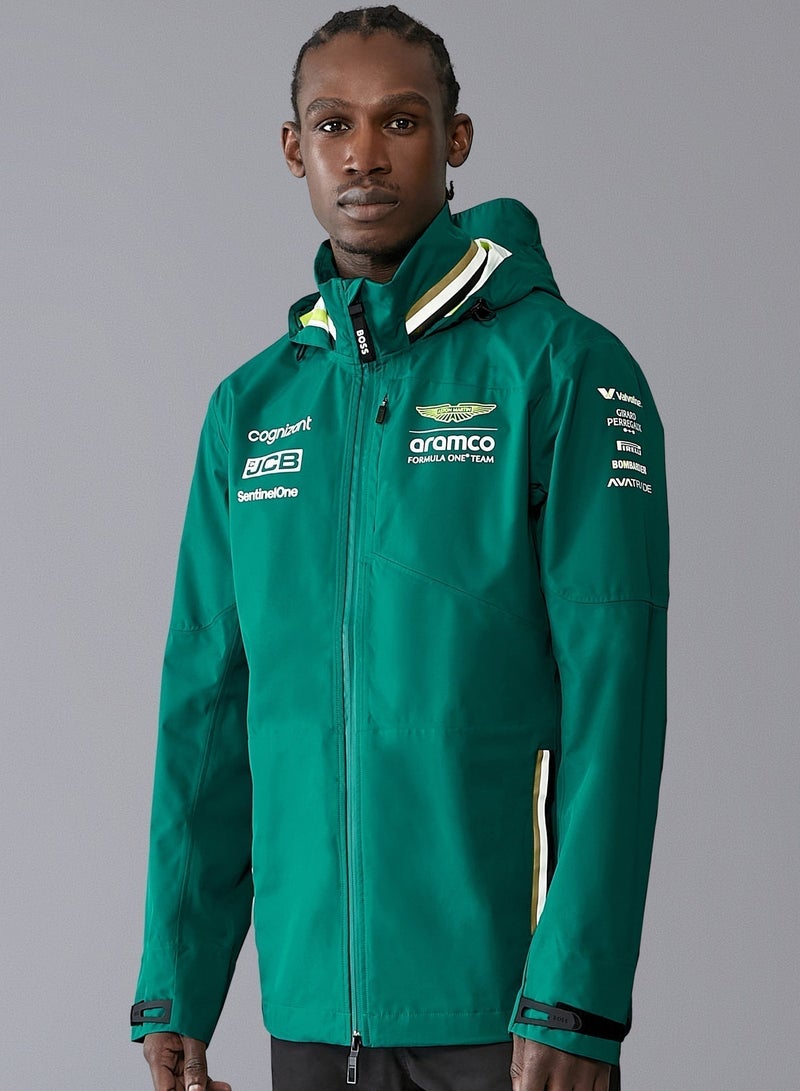 ASTON MARTIN F1 RP TEAM RAIN JACKET - Image 1