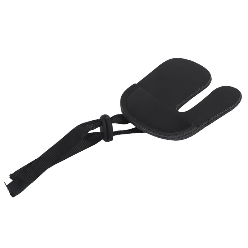Archery Leather Finger Protectors Guard Hunting Shooting Archery Bow Protective Gear - Image 1