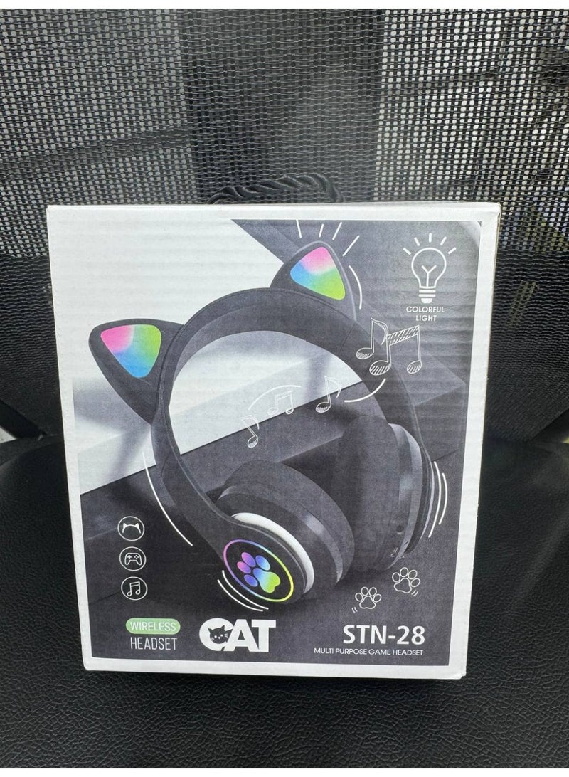 Cat-Ear Wireless Headphone STN-28  - Image 2