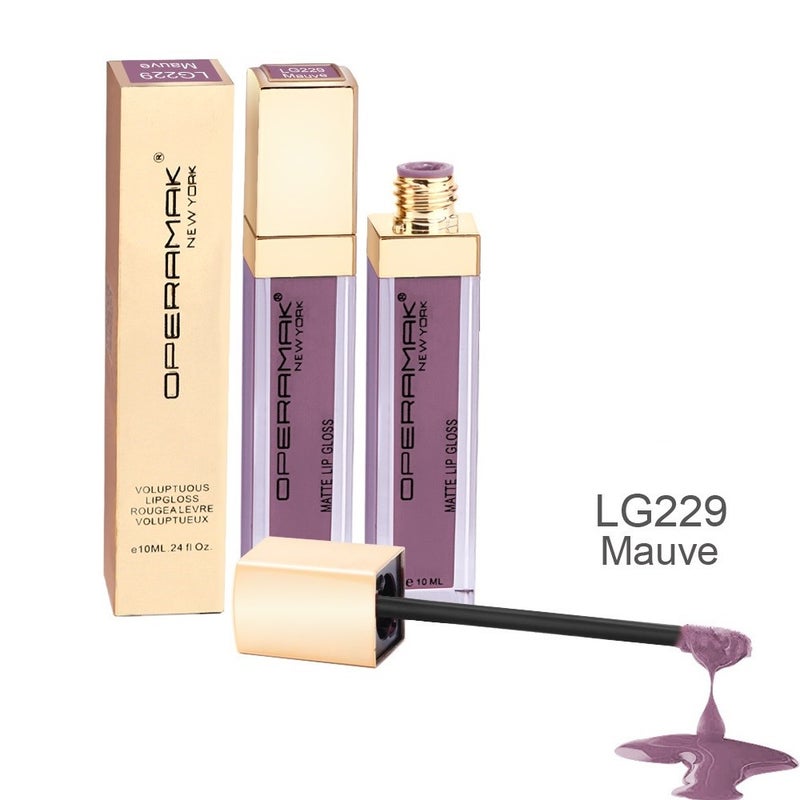 OPERAMAK Long-lasting matte liquid lipstick - Mauve LG229
