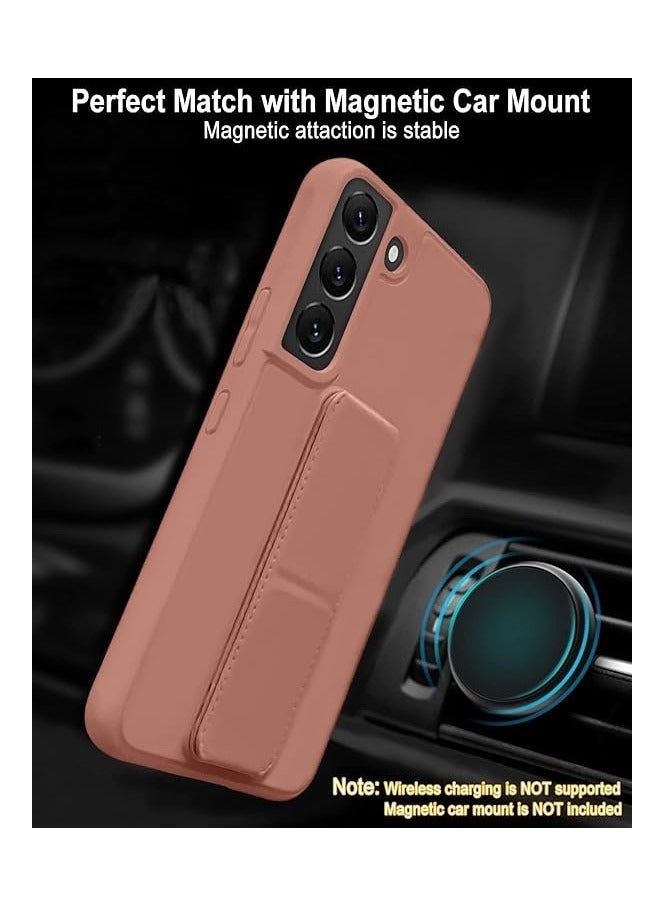 تي دبليو إي جي جي أو أن حماية جراب خلفي مع حامل لسامسونج جالاكسي A06 وردي - Image 3