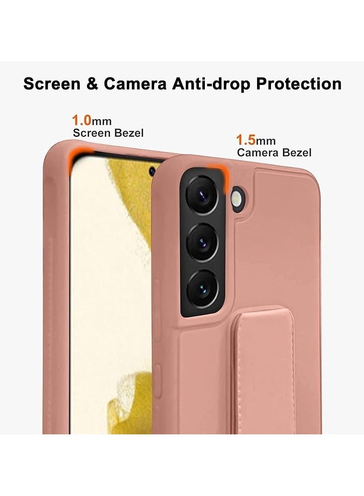 تي دبليو إي جي جي أو أن حماية جراب خلفي مع حامل لسامسونج جالاكسي A06 وردي - Image 4