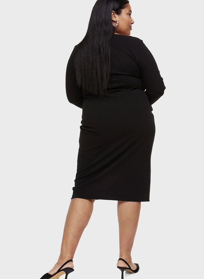 H&M Square Neck Dress