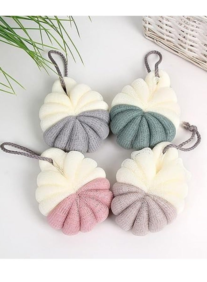 4pcs Bath Sponge Dead Skin Remover (Random Color) - Image 2