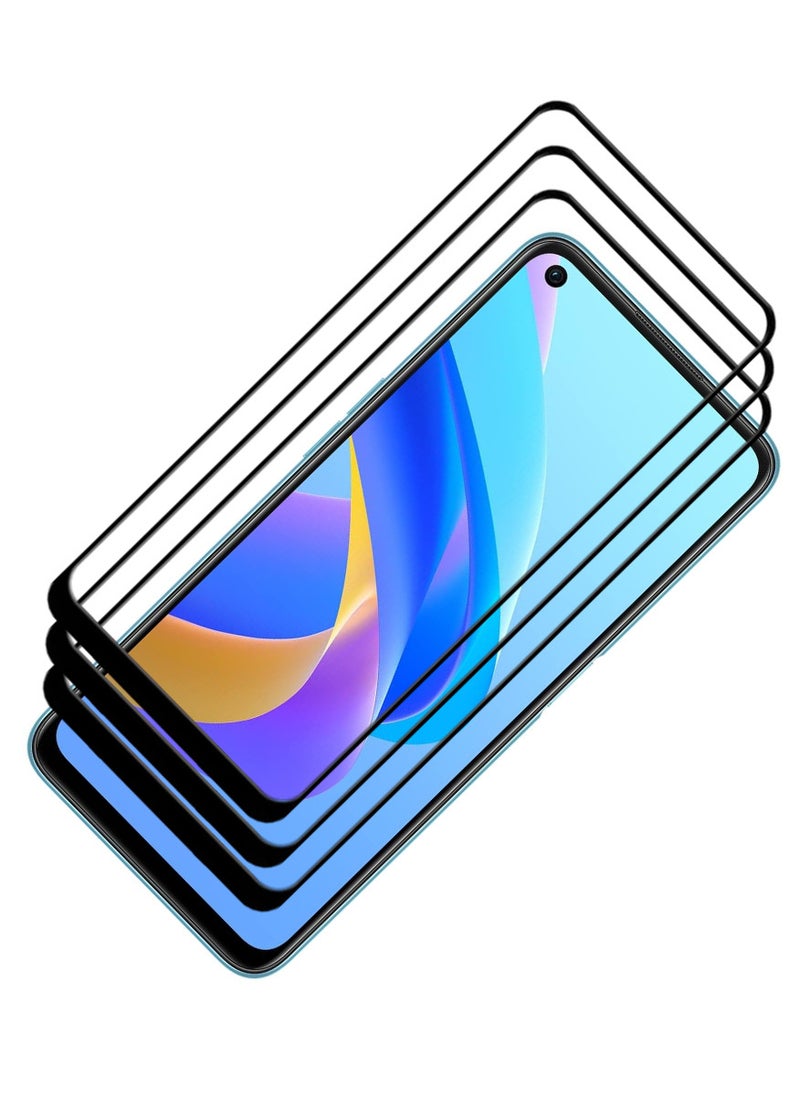 ACLIX 3 Pieces Antistatic ESD Dustproof Premium Quality High Definition Tempered Glass Screen Protector Designed For Oppo A76 - Image 1