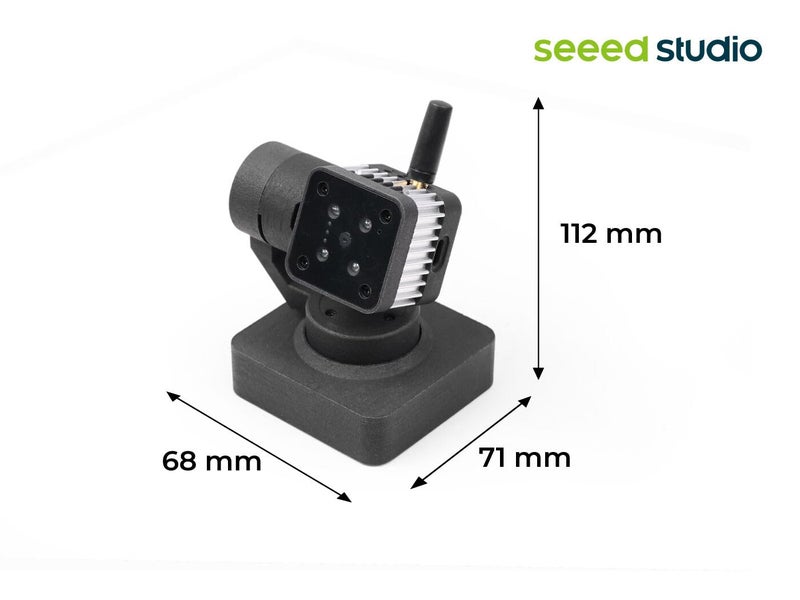 seeed studio reCamera Gimbal 2002w（64G） - AI Camera with Adjustable Yaw & Pitch - Image 2