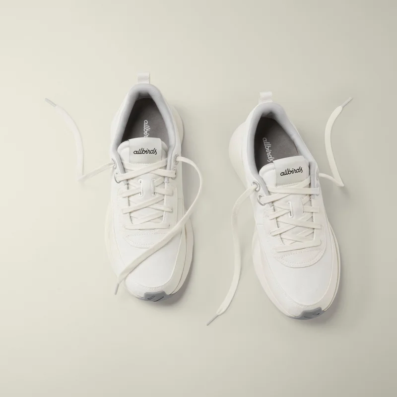 Allbirds  Women's Couriers - Blizzard/Light Grey (Natural White Sole) for Women | Best Price UAE