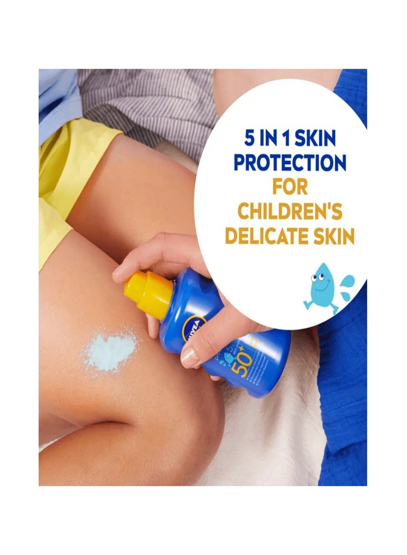 نيفيا بخاخ واقي شمس للاطفال 200 مل SPF 50 - Image 4