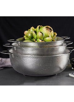 Generic 3-piece stainless steel strainer set, large sizes and high quality AR  - Image 2