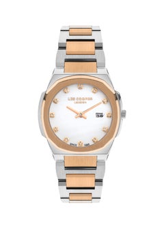 LEE COOPER Women's Analog White Dial Watch - LC07619.520