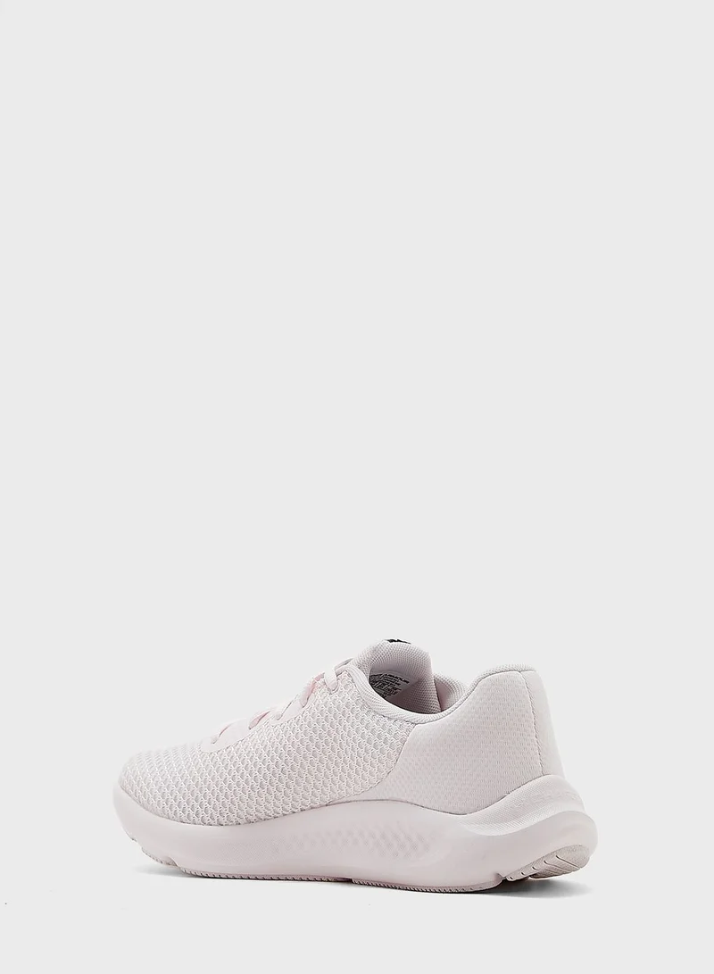 UNDER ARMOUR Charged Pursuit 3 Metallic Running Shoes