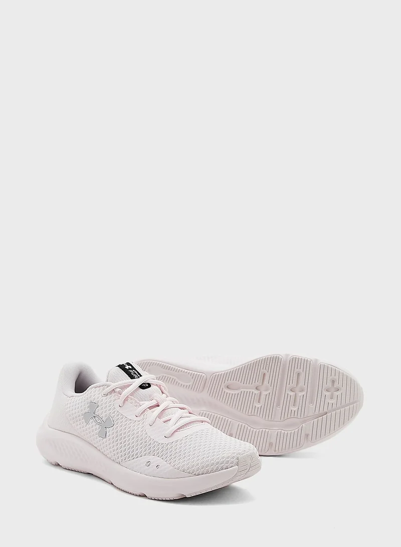 UNDER ARMOUR Charged Pursuit 3 Metallic Running Shoes