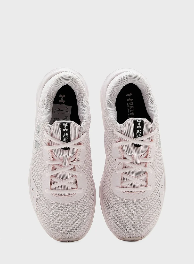 UNDER ARMOUR Charged Pursuit 3 Metallic Running Shoes
