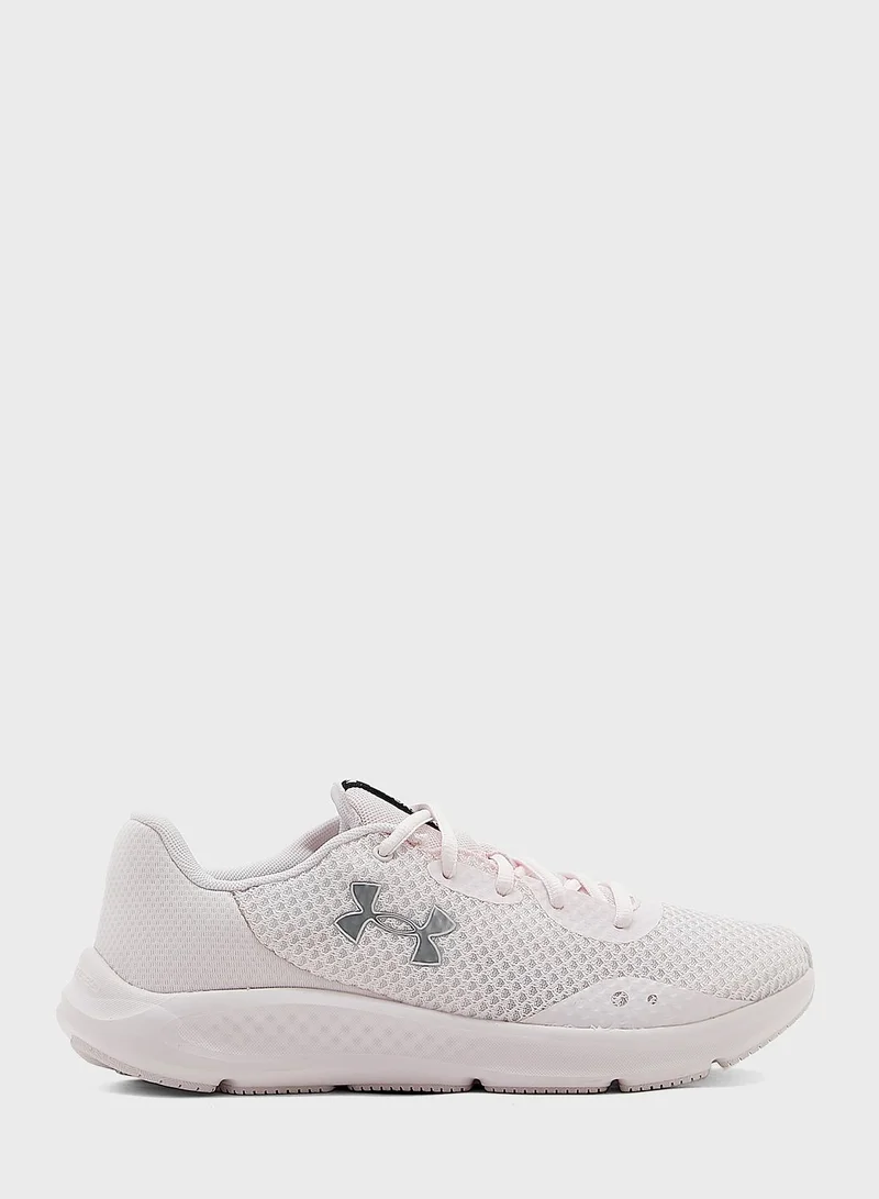 UNDER ARMOUR Charged Pursuit 3 Metallic Running Shoes