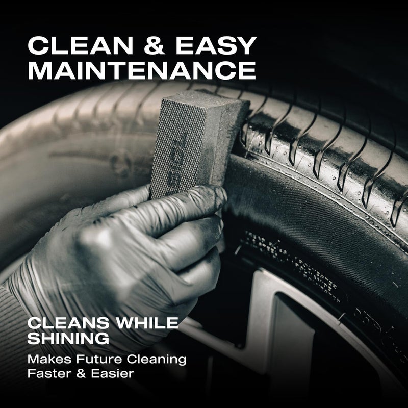 Nasiol DetailerShine Pro Trim and Tire Shine Spray, Trim Shine Spray, Exterior Trim Detailer, Best Tire Shine Products, Car Detailing Supplies,Automobile Trim, 17 fl oz. - Image 5
