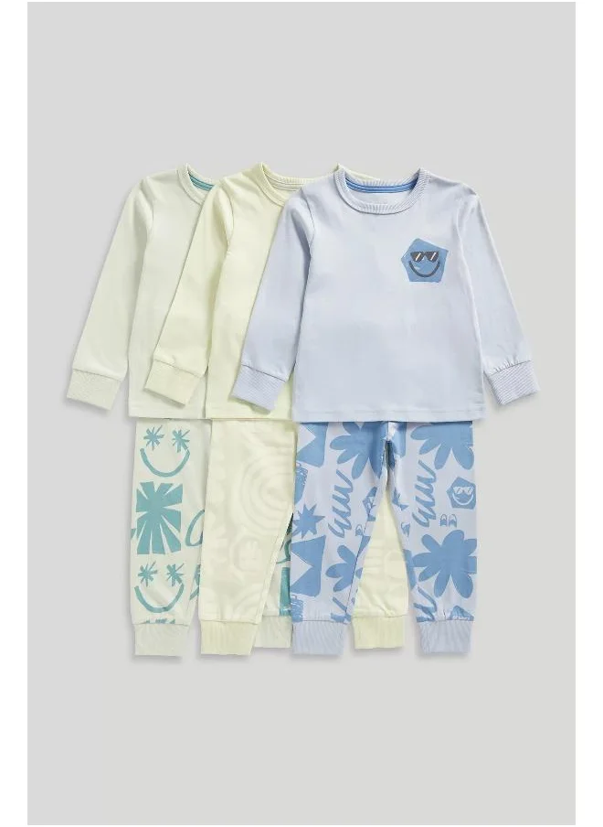 مذركير 3 Pack Smiles Pyjamas