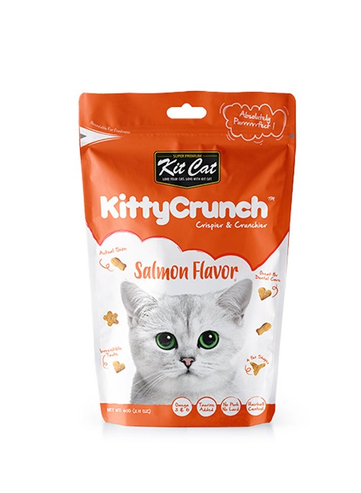 كيت كات 60 جرام من حلوى القطط بنكهة السلمون كيتي كرانش - Image 1