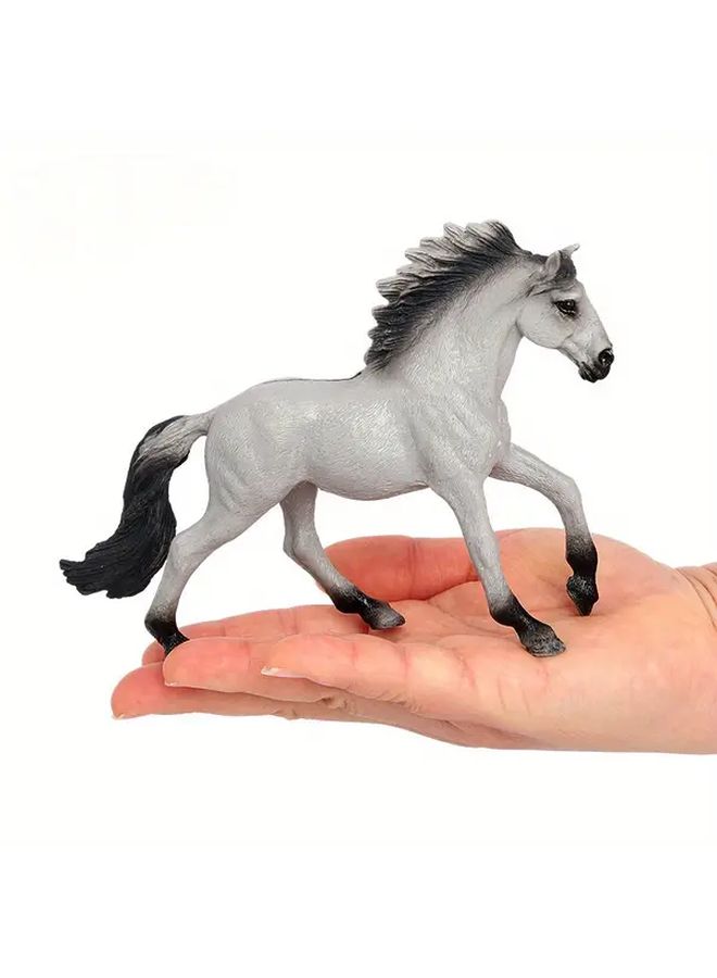 Realistic Knapsack Mare Horse Model Heavy Duty PVC Indoor Outdoor Stable Decor - Image 5