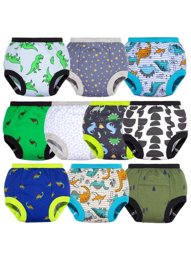 BIG ELEPHANT BIG ELEPHANT Randomly Potty Training Underwear for Girls, Training Pants Assortment Random Color 10 Pack, 12-24 Months  - Image 1