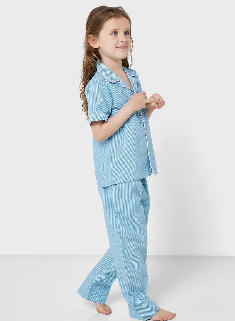 Pinata Girls Printed Long Sleeve Pajama Sets