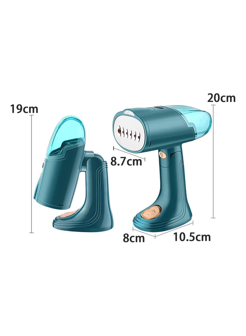 1500W Portable Travel Clothes Steam Iron – Folding Hanging Iron for Wet and Dry Use, Compact Handheld Iron for Home & Travel, Black - Image 5