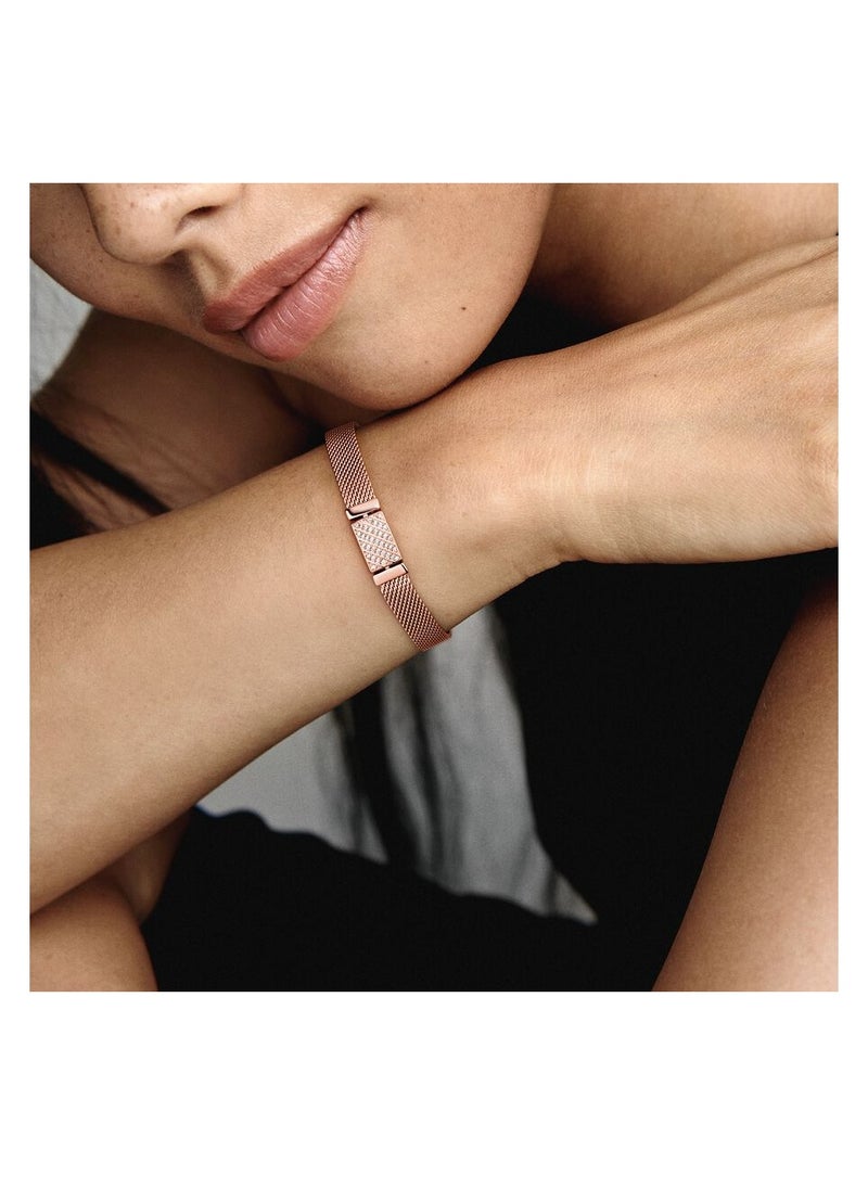 Pandora Violet Pandora Reflexions Long Clasp Pavé Bracelet  - Image 4