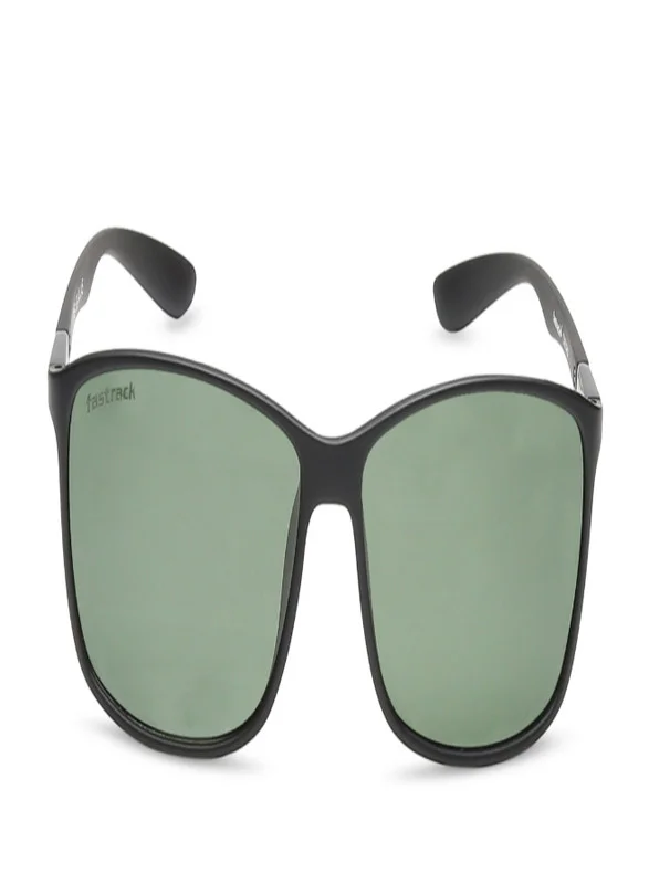 fastrack Green Square Polarized Sunglasses for Men
