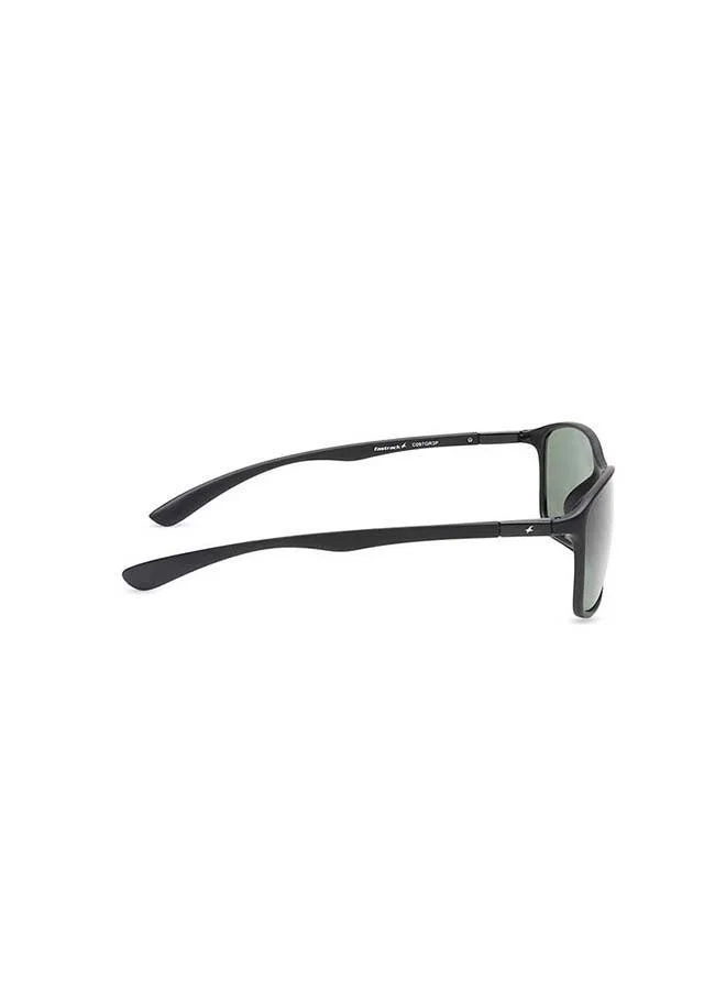 fastrack Green Square Polarized Sunglasses for Men