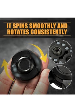 Excefore Premium Metal Fidget Slider and Fidget Spinner Toy, for Adults and Children Little Magnetic EDC,Mini Shuffle Toy for Adult Men Women  - Image 4