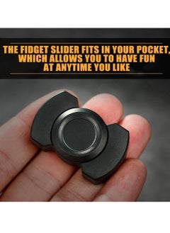 Excefore Premium Metal Fidget Slider and Fidget Spinner Toy, for Adults and Children Little Magnetic EDC,Mini Shuffle Toy for Adult Men Women  - Image 2