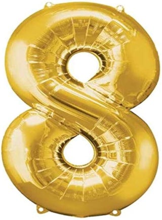 Number 8 Foil Balloons (Gold, 24in) - pzsku/ZA292FD23D8EE3466B346Z/45/_/1718201577/98ac8e38-81b6-4199-a943-00787ec591d6