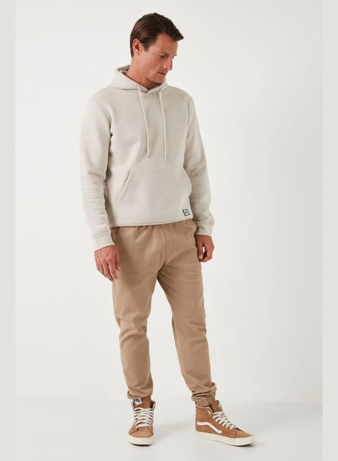 Buratti  Buratti Regular Fit Hooded Sweatshirt with Kangaroo Pocket, Soft Fleece Lining, Men's Sweatshirt 5905281 for Men | Best Price UAE