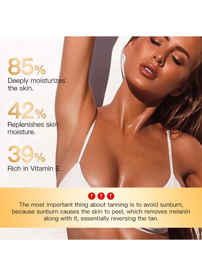 Kormesic Self Tanner Mousse | Natural Self Tanner Mousse | Light Self Tanning Mousse | Packied With Skin Benefits, No Added Nasties, Vegan, Cruelty Free | All Skin Types Self Tanner Mousse  - Image 3