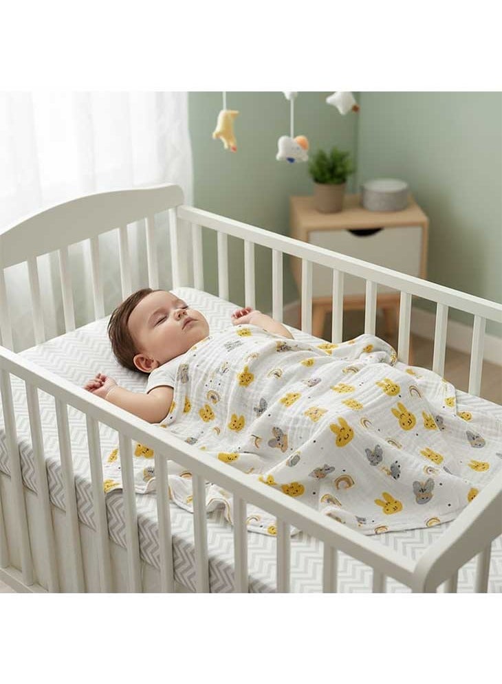 Sharpdo 3-Pack Swaddle Blankets for Baby, Blanket Swaddle Wrap for Boys and Girls (110 X 110cm) - Image 2